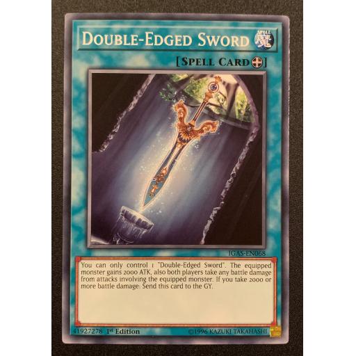 Double-Edged Sword IGAS-EN068 - 1st Edition