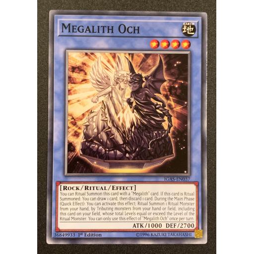 Megalith Och IGAS-EN037 - 1st Edition