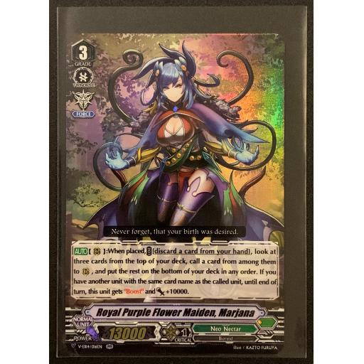 Royal Purple Flower Maiden, Marjana | V-EB14/016EN | RR