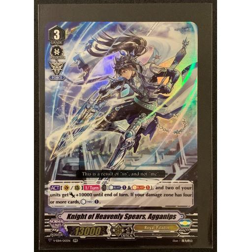 Knight of Heavenly Spears, Agganips | V-EB14/010EN | RR