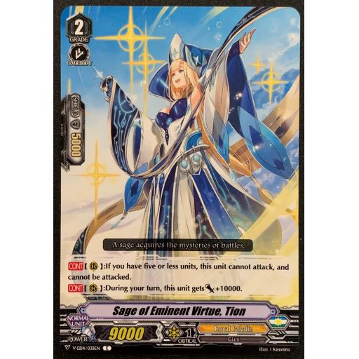 Sage of Eminent Virtue, Tion | V-EB14/038EN | C