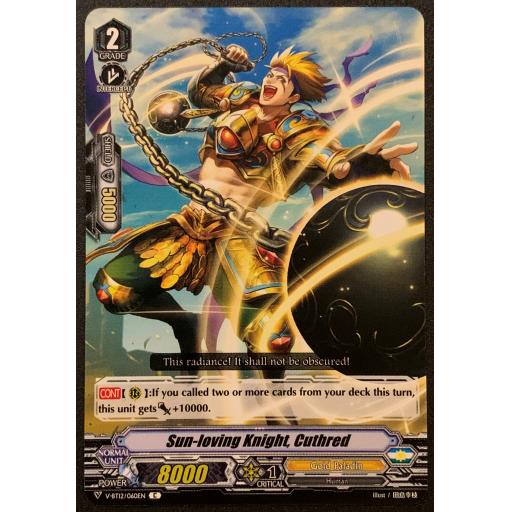 Sun-loving Knight, Cuthred | V-BT12/060EN | C