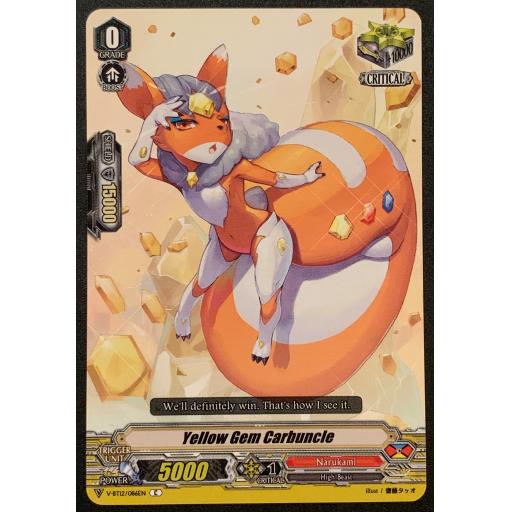 Yellow Gem Cardbuncle | V-BT12/086EN | C