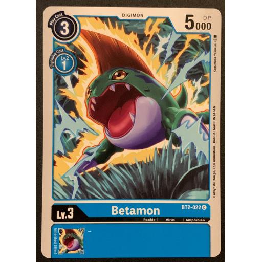 Betamon | BT2-022 | Common