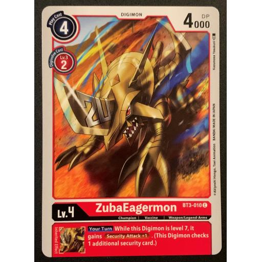 ZubaEagermon | BT3-010 | Common