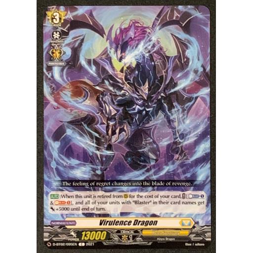 Virulence Dragon | D-BT02/095 | Common