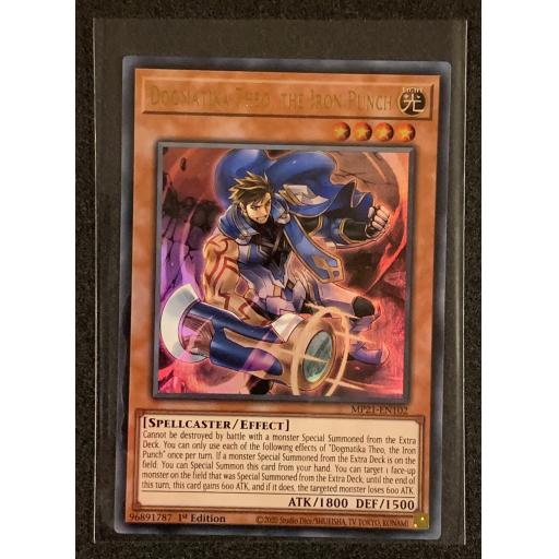 Dogmatika Theo The Iron Punch | MP21-EN102 | Ultra Rare