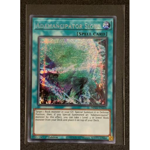 Adamancipator Sgins | MP21-EN234 | Secret Rare