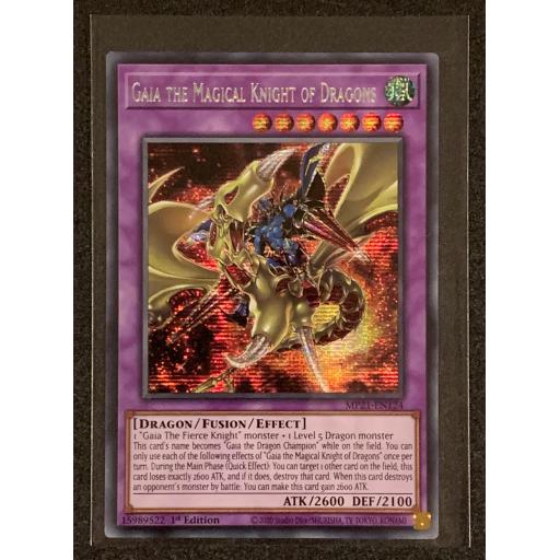 Gaia The Magical Knight of Dragons | MP21-EN124 | Secret Rare