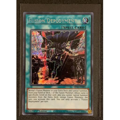 Fusion Deployment | MP21-EN081 | Secret Rare