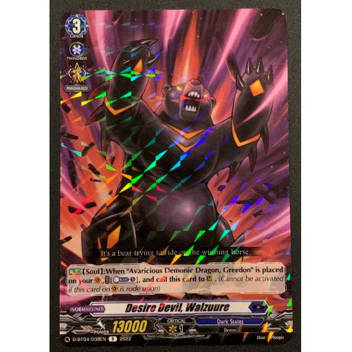 Desire Devil, Walzuure | D-BT04/038EN R