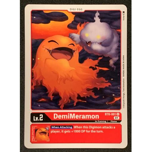 DemiMeramon | BT6-001 U