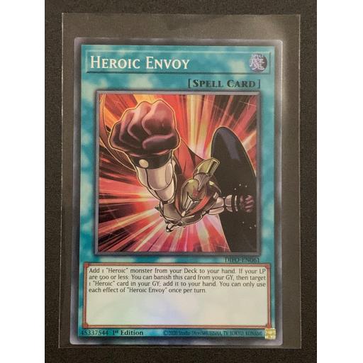 Heroic Envoy | DIFO-EN061 | Super Rare | 1st Edition