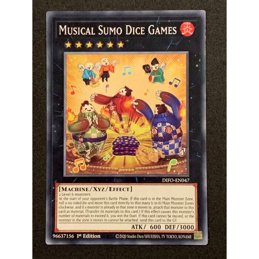 Musical Sumo Dice Games | DIFO-EN047 | Common | 1st Edition