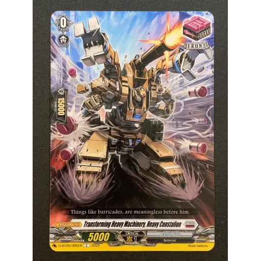 Transforming Heavy machinery, Heavy Constalion | D-BT06/085EN C