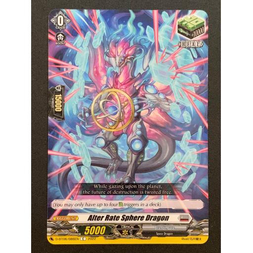 Alter Rate Sphere Dragon | D-BT06/086EN C