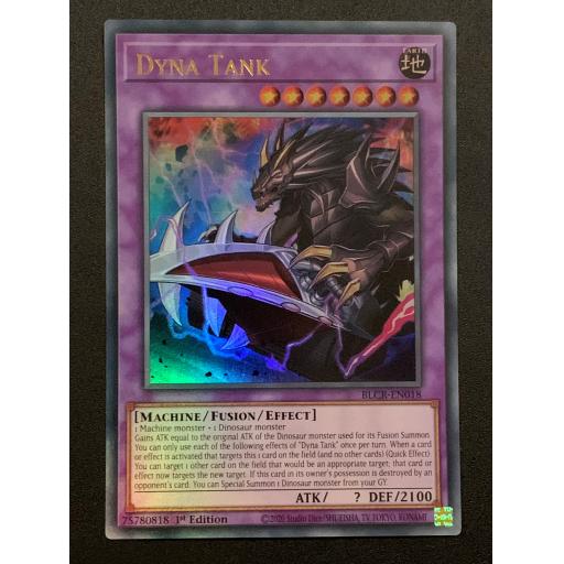 Dyna Tan | BLCR-EN018 | Ultra Rare | 1st Edition