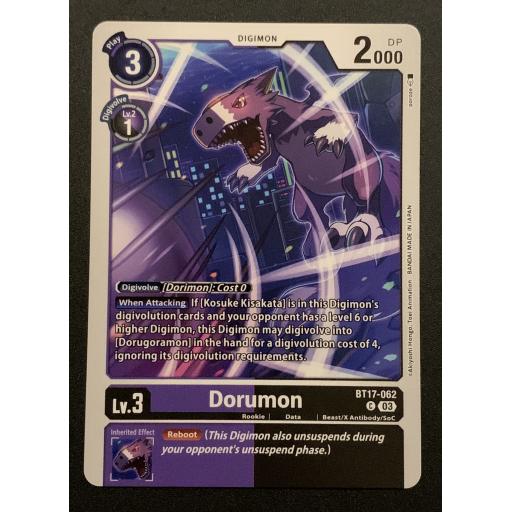 Dorumon | BT17-062 | Common