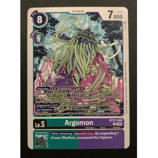 Argomon | BT17-048 | Common