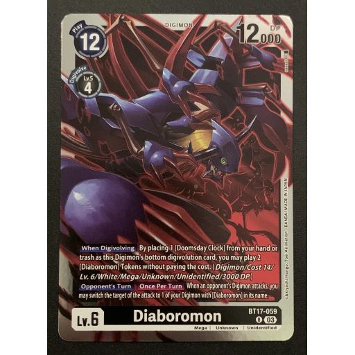 Diaboromon | BT17-059 | Rare