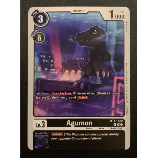 Agumon | BT17-052 | Common