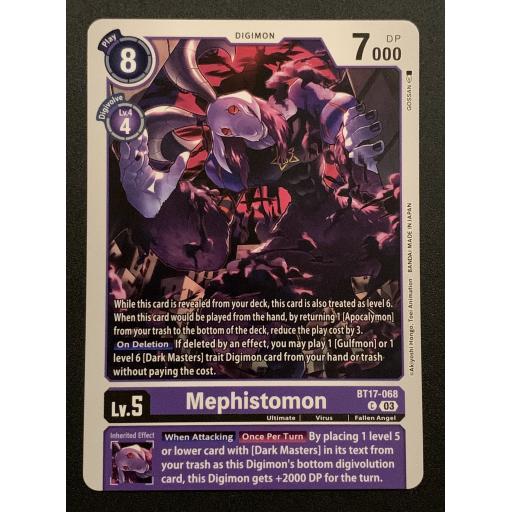 Mephistomon | BT17-068 | Common