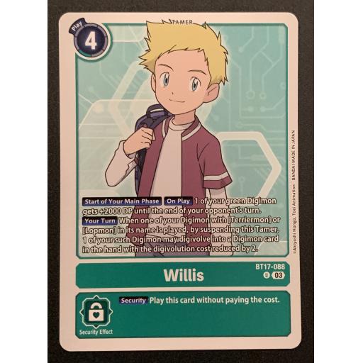 Willis | BT17-088 | Uncommon