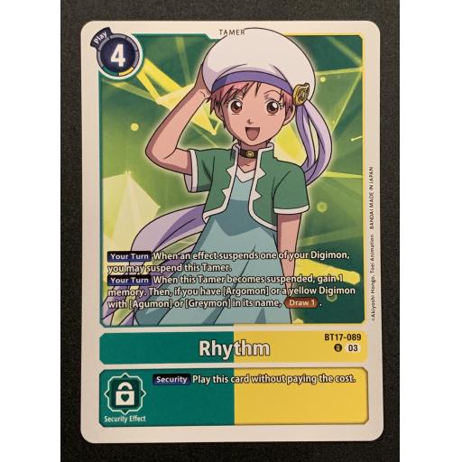 Rhythm | BT17-089 | Uncommon