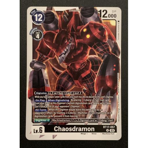 Chaosdramon | BT17-057 | Uncommon