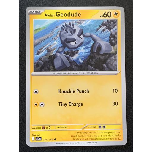 Alolan Geodude 044/159 - Common