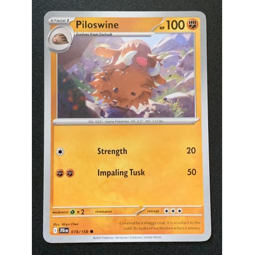 Piloswine 078/159 - Common