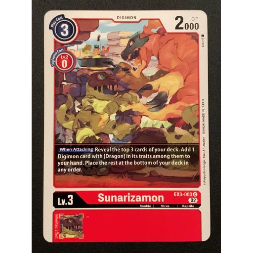 Sunarizamon EX3-003 C