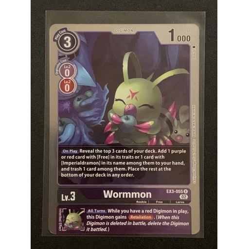 Wormmon EX3-055 R