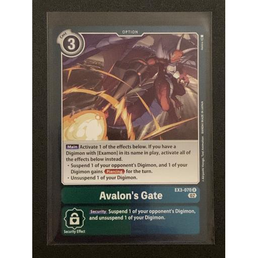 Avalon's Gate EX3-070 R