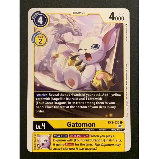 Gatomon EX3-030 C