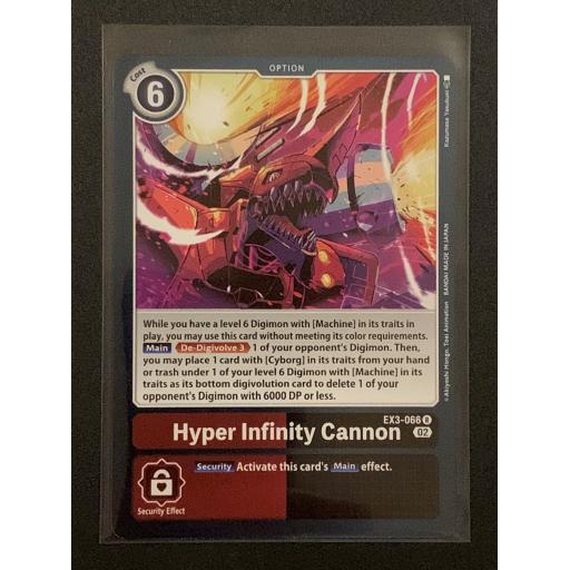 Hyper Infinity Cannon EX3-066 R