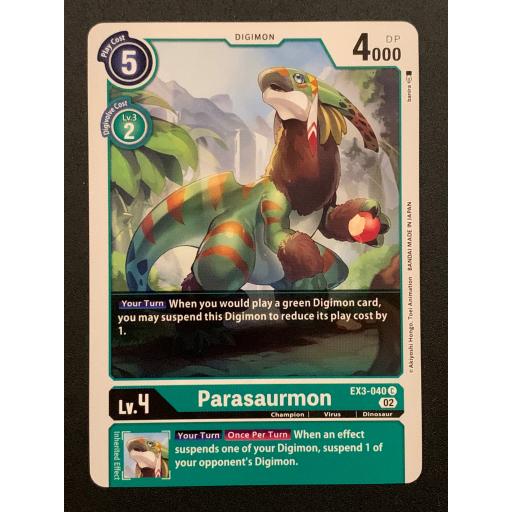 Parasaurmon EX3-040 C