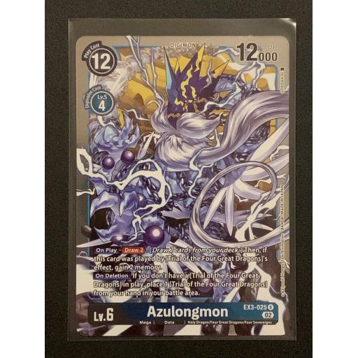 Azulongmon EX3-025 R