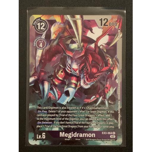 Megidramon EX3-064 R