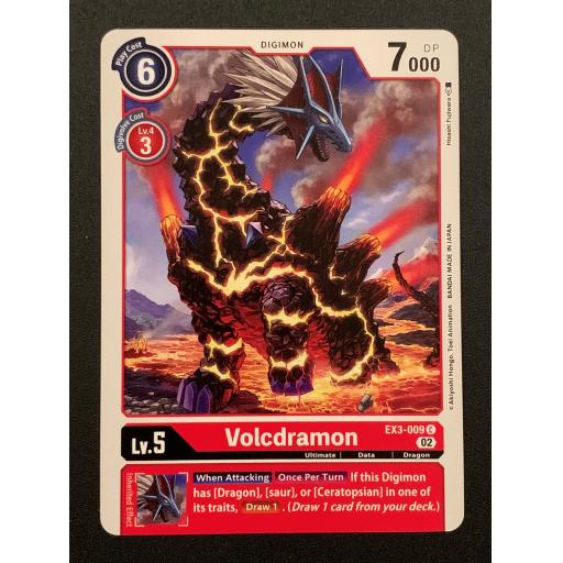 Volcdramon EX3-009 C