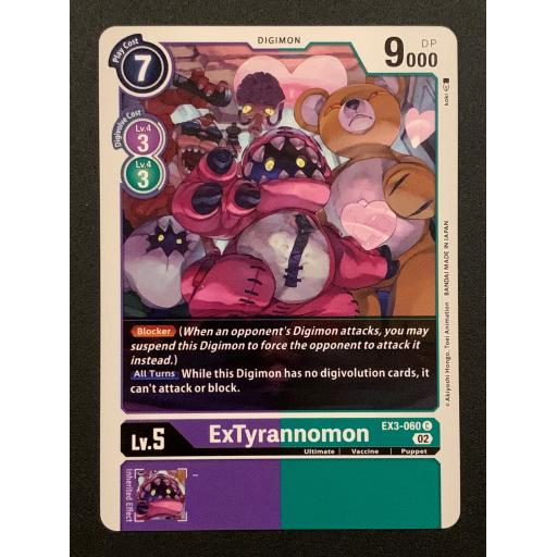 ExTyrannomon EX3-060 C