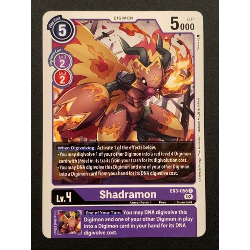 Shadramon EX3-058 C