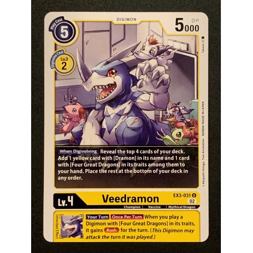 Veedramon EX3-031 U