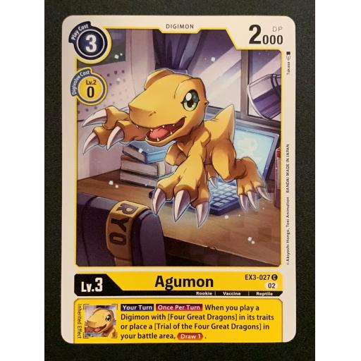 Agumon EX3-027 C