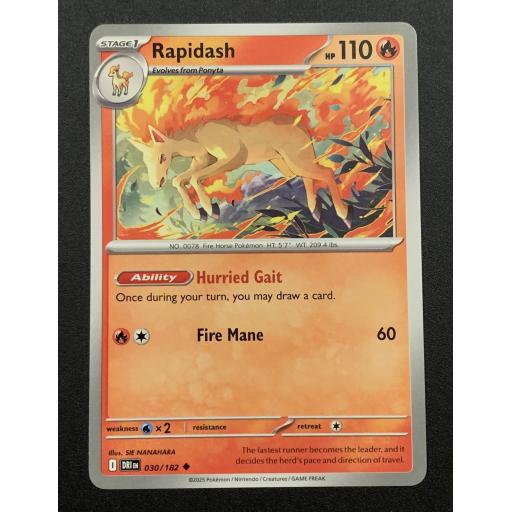 Rapidash 030/182 - Uncommon