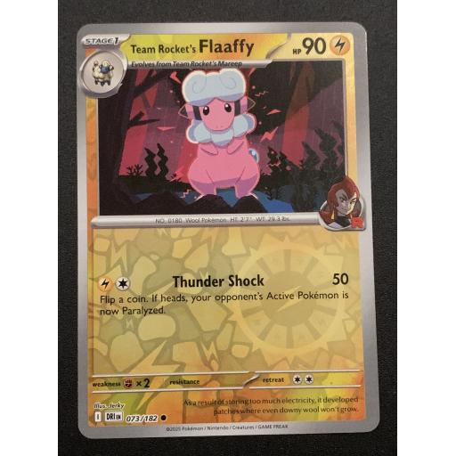 Team Rocket's Flaaffy 073/182 - Reverse Holo Common