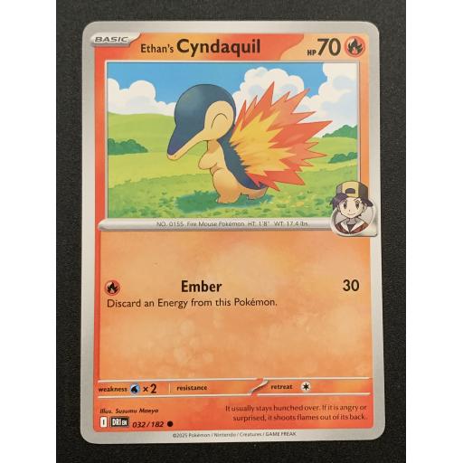 Ethan's Cyndaquil 032/182 - Common