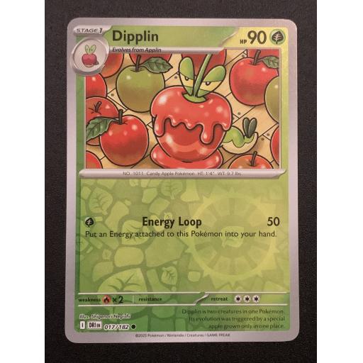 Dipplin 017/182 - Reverse Holo Common
