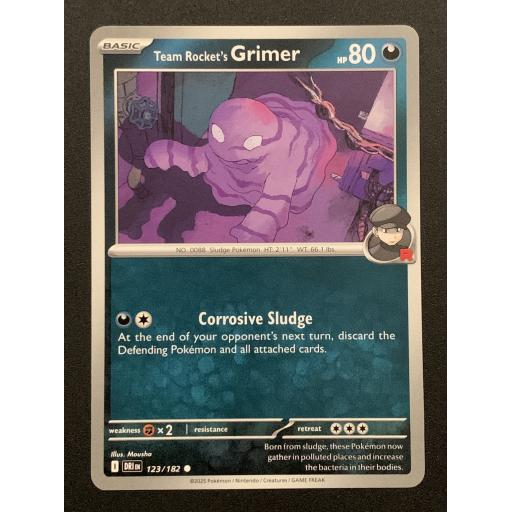 Team Rocket's Grimer 123/182 - Common