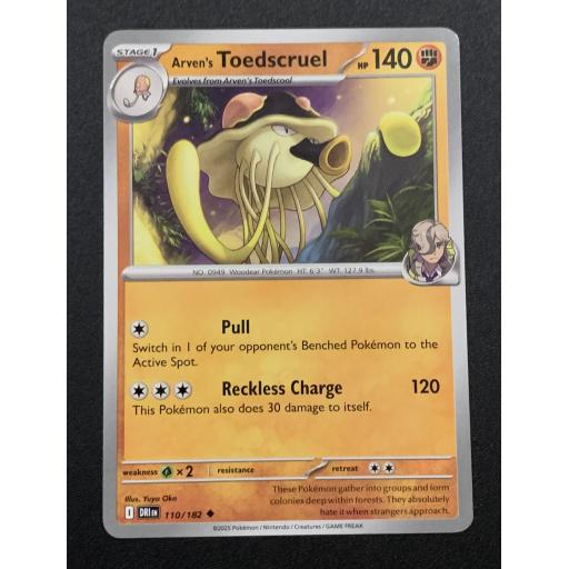 Arven's Toedscruel 110/182 - Uncommon